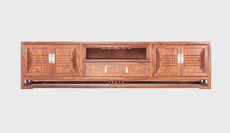 巩义刺猬紫檀电视柜低柜现代中式全实木电视柜客厅高低柜