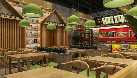 巩义如何设计中式快餐店打造中式风味
